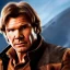 Placeholder: super photorealistic photo of Han Solo in star wars, intricate, headshot, highly detailed, sharp focus, cinematic lighting,