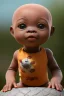 Placeholder: african baby inside egg, 3d, village, robot, 8k quality