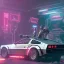 Placeholder: cyberpunk army DeLorean,cyberpunk 2077,center composition, ultra realistic,shiny, smooth, studio quality, octane render, Surrealism, Triadic colour scheme,glow-stick, ambient lighting,nightclub lighting, polaroid, 100mm, --ar 1:1 --v4