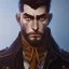 Placeholder: head and shoulders portrait, arthur kulkov, Russian, anime, circus, male, ringleader, muscular, man, strong, detailed matte painting, deep color, fantastical, intricate detail, 8k resolution concept art portrait by Greg Rutkowski, yoji shinkawa dreamscape, fenghua zhong, mystical colors, Golden hour, colorful galaxy foreground, lisa frank fantasy, beeple, neon pastel color palette, beautiful colorful interesting detailed storybook fantasy