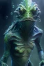 Placeholder: Amphibian humanoid alien fused ,realistic, centered, digital painting, artstation, concept art, Breathtaking, 8k resolution, extremely detailed,3d rendered