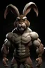 Placeholder: Muscular male rabbit