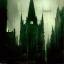 Placeholder: Gothic cathedral, Gotham city by Jeremy mann, point perspective,intricate detail