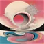 Placeholder: Wish you Were Here, by Victor Pasmore and Gerald Scarfe and Vincent di Fate, abstract surreal color ink illustration, Pink_Floyd album art, dramatic, color splash, psychedelic spacecore