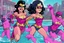 Placeholder: pink swimming Wonder Woman Teen Titans Go