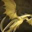 Placeholder:  dragon flying with white, opaque scales, volumetric lighting, photo realistic, dark fantasy, dramatic, ferocious, middle ages, van gogh