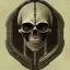 Placeholder: skeleton warrior with sword, steam punk, realistic, made in octane, cinematic, ultra-realistic, extremely detailed octane rendering, 8K, VRAY Super Real ar 2:3, dof photorealistic futuristic 50mm lens hard lighting dark gray tintype photograph, realistic lighting, sepia color