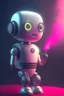 Placeholder: cute adorable chat robot with expensive microphone, its such a perfect day i am glad i spent it with you, motion blur, smoke, 4k, downlight, soft light, depth of field, photorealism, trending on art station