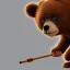 Placeholder: chalk head battle, anthro, very cute kid's film character, bear kids for big world by the roof character concept artwork, 3d concept, detailed fur, high detail iconic character for upcoming film, trending on artstation, character design, 3d artistic render, highly detailed, octane, blender, cartoon, shadows, lighting