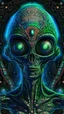 Placeholder: Creepy Alien DMT interdimensional