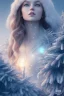 Placeholder: Wintertime Wonderland a Beautiful Hyperrealistic Digital Graphic in the Style of Charlie Bowater Julia Fox Monica Lee and Camilla D'Errico