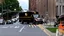 Placeholder: UPS truck gets in accident on busy city street