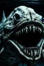 Placeholder: Moth / shark hybrid in a body horror movie