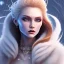 Placeholder: ice queen in elden ring realistic