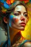 Placeholder: head and shoulders portrait, 8k resolution concept art portrait by Greg Rutkowski, Artgerm, WLOP, Alphonse Mucha dynamic lighting hyperdetailed intricately detailed Splash art trending on Artstation triadic colors Unreal Engine 5 volumetric lighting