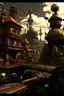 Placeholder: 스팀펑크 도시