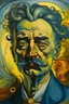 Placeholder: Portrait of Spartan by Van Gogh and Dali