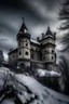 Placeholder: horrible castle in winter