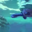 Placeholder: Turtle deep water loghts night, unreal 5, octane render, cinema4d, redshift render, hyper realistic, cenematic, vibrancy, synthwave, retouch, centered, dynamic lighting, dramatic lighting, 4k, highly detailed, attractive beautiful, realistic, virtual reality, epic composition, holographic,