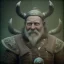 Placeholder: an old viking sitting on a zombie horse, scary, steam punk, realistic, made in octane, cinematic, ultra-realistic, extremely detailed octane rendering, 8K, VRAY Super Real ar 2:3, dof photorealistic futuristic 50mm lens hard lighting dark gray tintype photograph, realistic lighting, sepia color