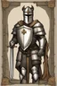 Placeholder: The valiant knight, known for your bravery and strength. You would be dressed in shining armor, with a majestic cape flowing behind you. Your crown would be a bold and imposing helmet, symbolizing your position as a defender of the kingdom.