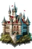 Placeholder: png picture of a heart castle