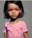 Placeholder: Rihanna toddler, full body, soft skin, dramatic lighting, hyper realistic