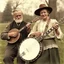 Placeholder: My father and I, we have the same mother My father and I, or is it my brother My father and I, we play the banjo every day My father and I, in Willske Kleva we live