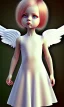 Placeholder: girl, cute, beautiful, angel, long white dress