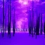 Placeholder: ultraviolet vision forest