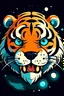 Placeholder: very angry but cute tiger and big cosmic identity