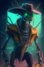 Placeholder: freddy kreuger as a robotic grashopper, trending art, 8k, lightfield