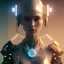 Placeholder: Most beautiful cyberpunk girl ,soft lighting, polaroid,outdoors,macro lens, cinematic, unreal engine 5, 8k, hyper realistic. ambient lighting, elegant,hyperphotorealistic, cinematic lighting, hyperphotomaximalist, masterpiece,epic composition, tilt shift blur, by japbun2-40