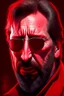 Placeholder: an intimidating disgusted and menacing looking Hans Gruber wearing red-tinted glasses