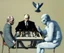 Placeholder: Putin, President Xi Of China And Joe Biden Play Chess With A Pigeon,Ufo,Complex Surgical Instruments,A Newborn Boy,Minimalism,Painting By Lucian Freud,Rene Magritte,Adrian Ghenie,Michelangelo,Salvador Dali,Pablo Picasso