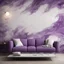 Placeholder: Hyper Realistic grungy-glowing-purple-&-white-scratched-marbled-fancy-wall textured-lounge-room