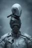 Placeholder: All Black british soldier, ghost, wearing high tech mask, white smoke, dark, rage, sorrow, high definition, ultra 8 k, volumetric lighting, blue fire, fog