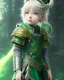 Placeholder: Detailed anime child girl, green hair, black and green dragon scale armour, intricate details, full body portrait, keep head in frame, slight smile, black Japanese motif, concept art, highly detailed, digital painting, concept art, sharp focus, illustration, art by Yoji Shinkawa, WLOP and greg rutkowski and alphonse mucha and artgerm and yanjun Chen and Junji ito and Makoto Shinkai, HDR, octane render