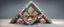 Placeholder: penrose triangle jeweled impossible building