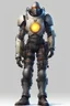 Placeholder: human, male, nuclear, atomicpunk, knight, LIGHT armor, leather, neon lights, dieselpunk, PROTON CANNON, concept art, full body, t pose, front, white background, medieval, character, 9:16, 4k