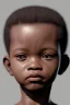 Placeholder: african baby head portrait, warrior costume, village, meditation, woods, cyberpunk, 8k quality