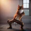 Placeholder: Kung fu ninja cat full body detail, unreal 5, octane render,cinema4d, dynamic lighting, 8k, redshift render, highly, hyperrealism ultra detailed, hyper realistic.