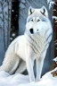 Placeholder: winter white gagantuan wolf