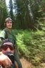 Placeholder: TF2 engineer taking a selfie at the forest