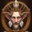 Placeholder: Three eyed boar God portrait