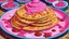 Placeholder: Pink magical pancakes painted by Vincent van Gogh