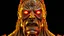 Placeholder: 4K, ultra detail, full realism portrait terminator iron maiden logo full face flames4K, ultra detail, full realism portrait terminator iron maiden logo full face firestarter in the background