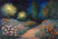 Placeholder: Night, clouds, trees, mountains, flowers, rocks, rodolphe wytsman impressionism paintings