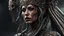 Placeholder: a horrifying female banshee warrior. brutal carnage on a battle field. fantasy setting. h.r. giger. armor melted into the skin. blood. intense horror. blind terror. scared to death. a masterpiece, fantasy concept art, dynamic lighting, hyperdetailed, intricately detailed, deep color, Unreal Engine, volumetric lighting, Epic cinematic brilliant stunning intricate meticulously detailed dramatic atmospheric maximalist digital matte painting