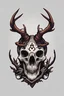 Placeholder: Bird skull with antlers16 bit logo